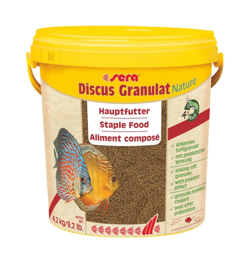 Sera Discus Granulato Nature 10 Litri