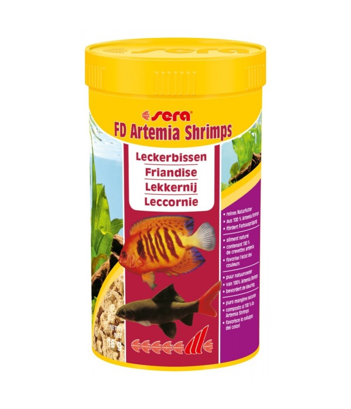 Sera FD Artemia Shrimps 250 ml