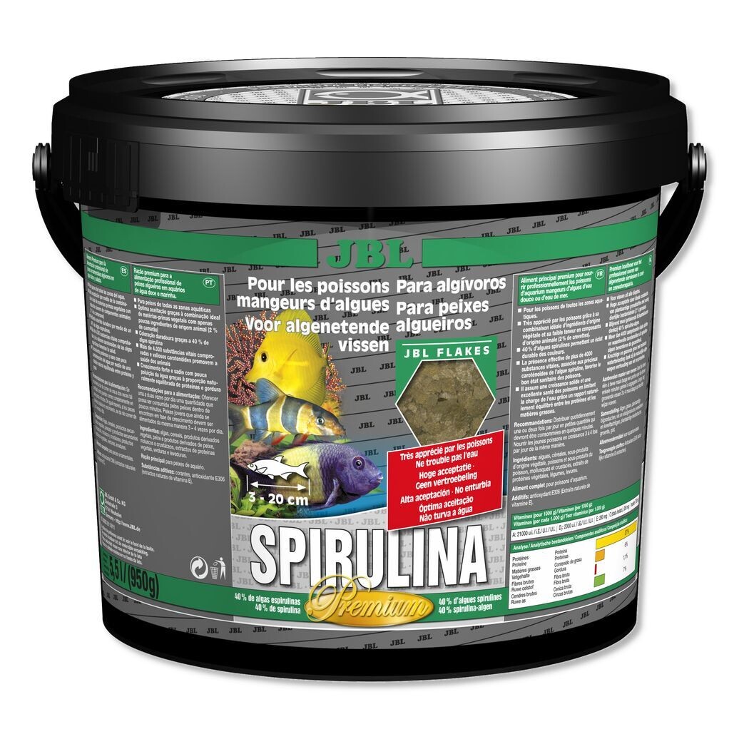 Jbl Spirulina Fiocchi 5,5 Litri
