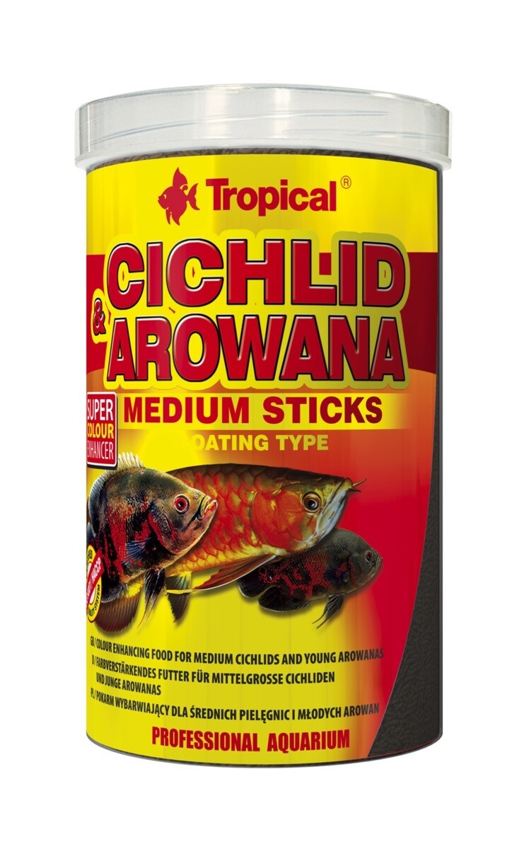 Tropical Cichlid Arowana Medium Stick 1000 ml
