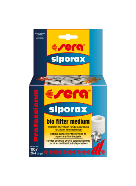 Sera Siporax Cannolicchi Vetro Sinterizzato 500 ml