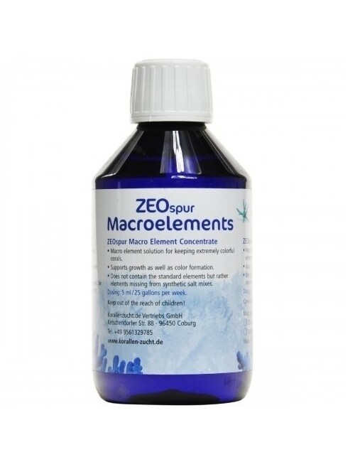 Korallen Zucht ZEOspur Macroelement 250 ml