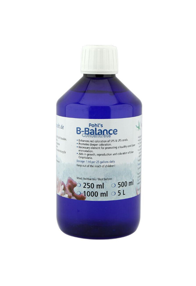 Korallen Zucht Pohl’s B-​Balance 500 ml