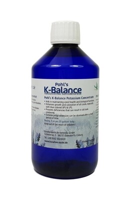 Korallen Zucht Pohl’s K-​Balance Kaliummix Concentrate 500 ml