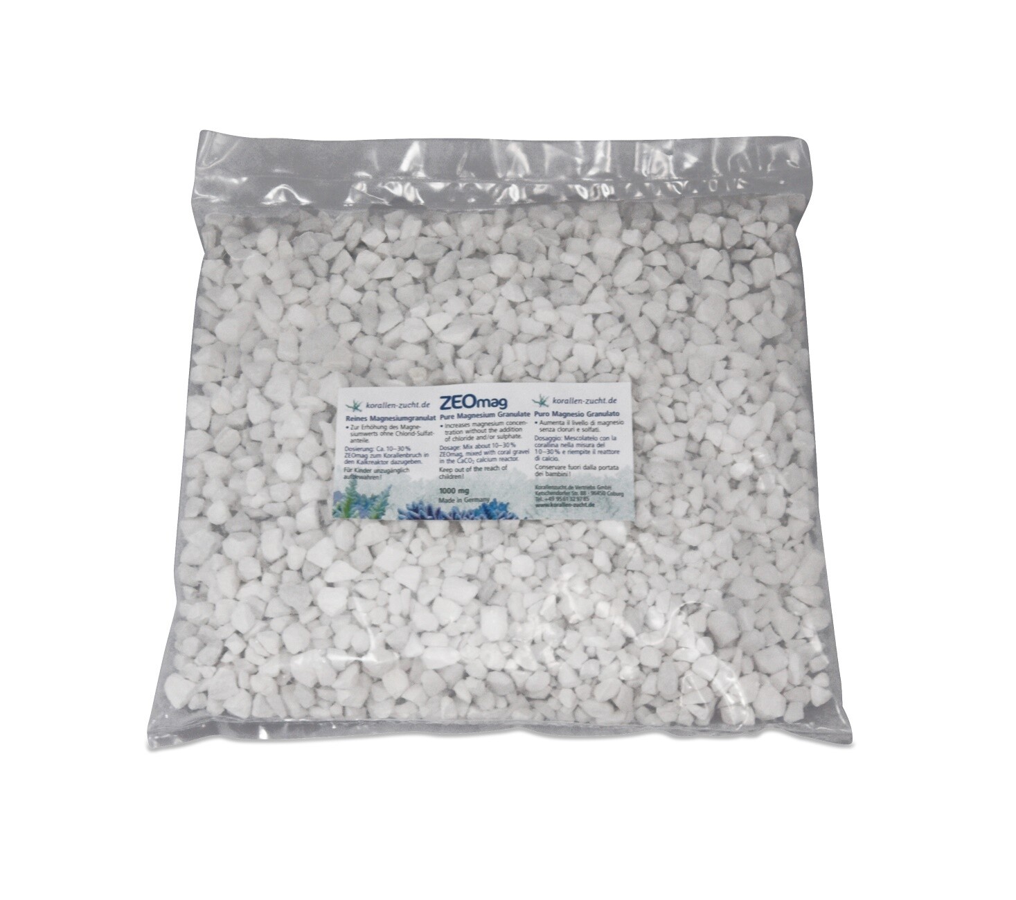 Korallen Zucht ZEOmag Granulato 1 Kg