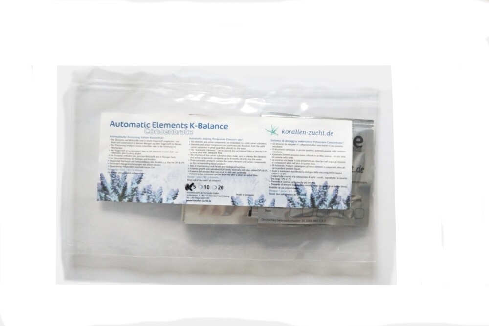 Korallen Zucht Automatic Elements K-Balance Concentrate 5