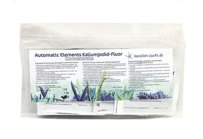 Korallen Zucht Automatic Elements Kaliumjodid-Fluor 5
