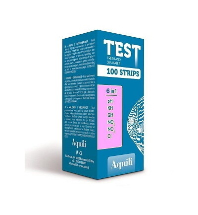 Aquili Test 6 in 1 Striscette 100pz