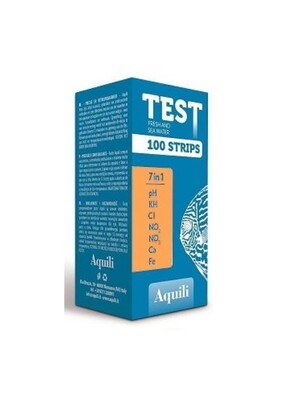 Aquili Test 7 in 1 Striscette Marino 50pz