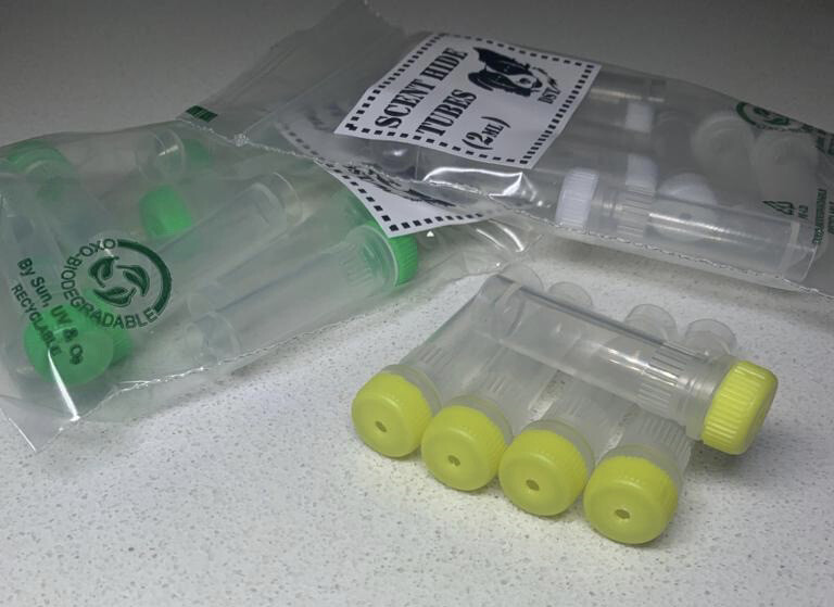 Scent hide tubes x 12