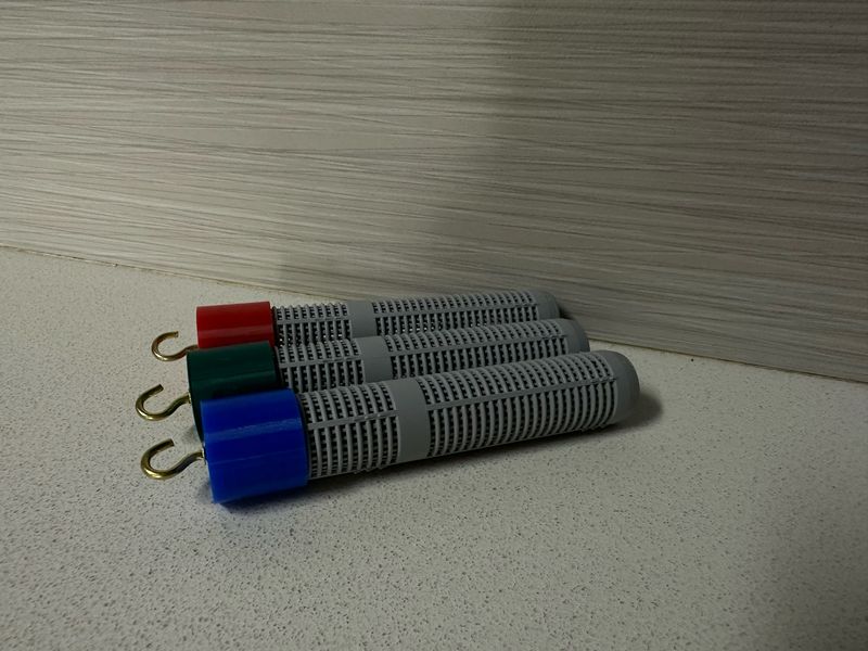 Throw tubes x 3 (long)