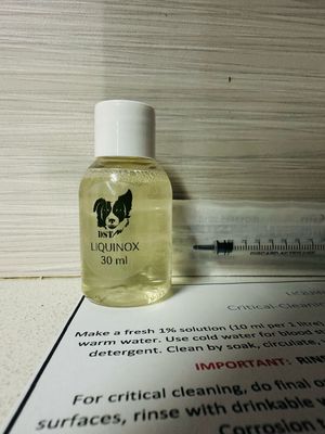 Liquinox odourless cleaner