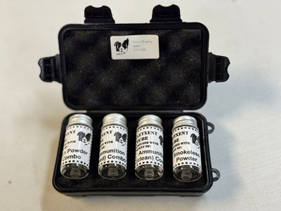 Scent set: Firearms and ammunition (4)