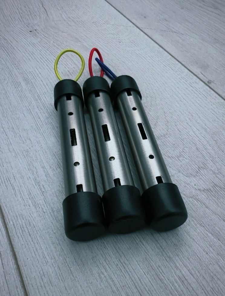 Stainless Steel Throw tubes (3)