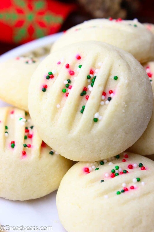 Melt In Your Mouth Shortbread Cookies