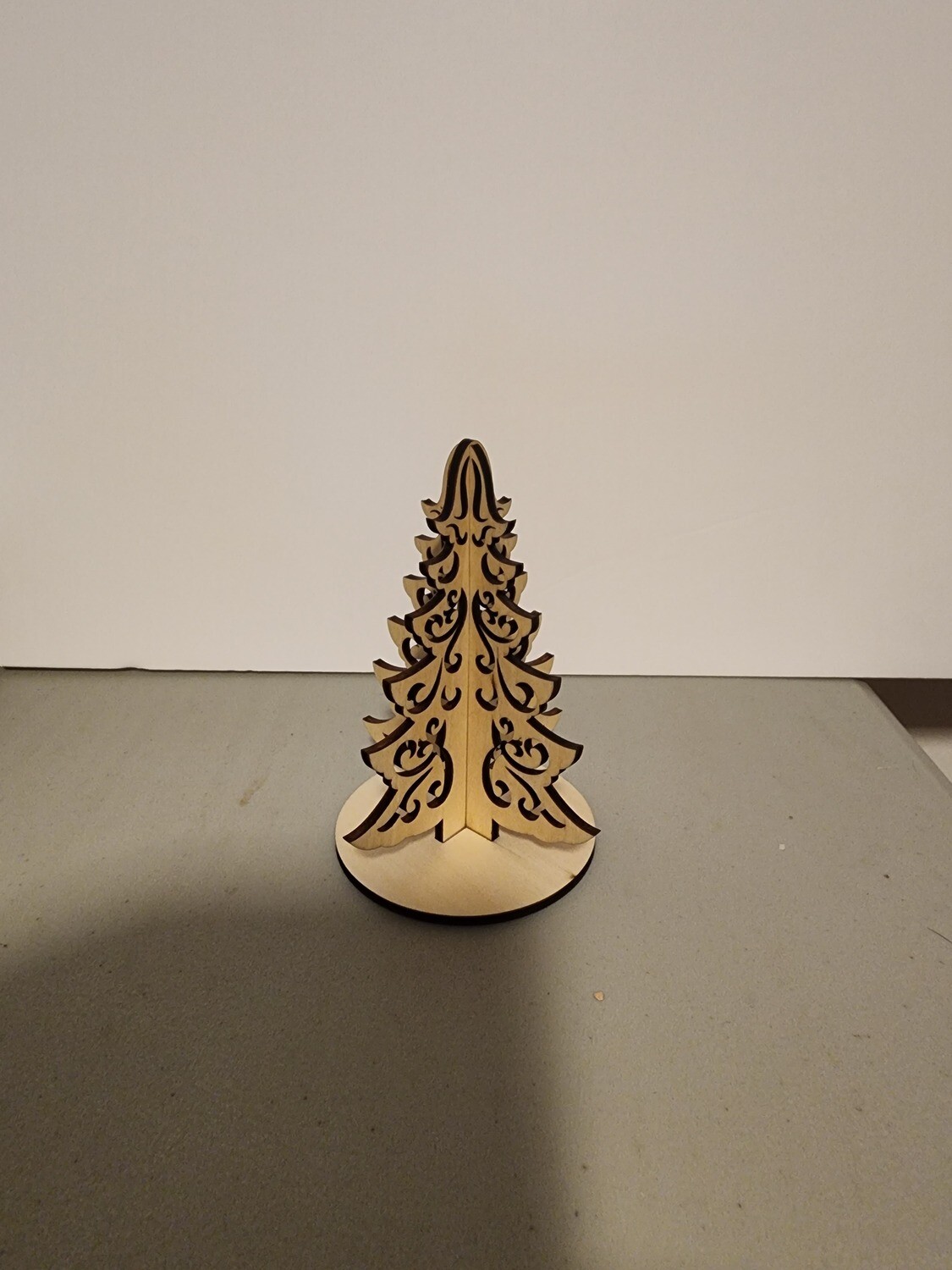 4.5" tall Laser cut Christmas Tree