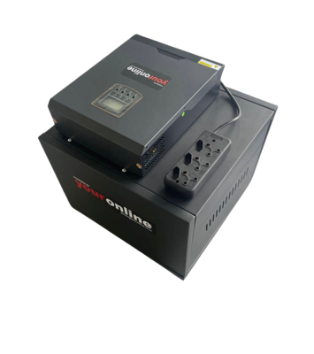 2.5KVA 2500 Watt Plug n Play Lithium Powered Pure Sine Wave Inverter