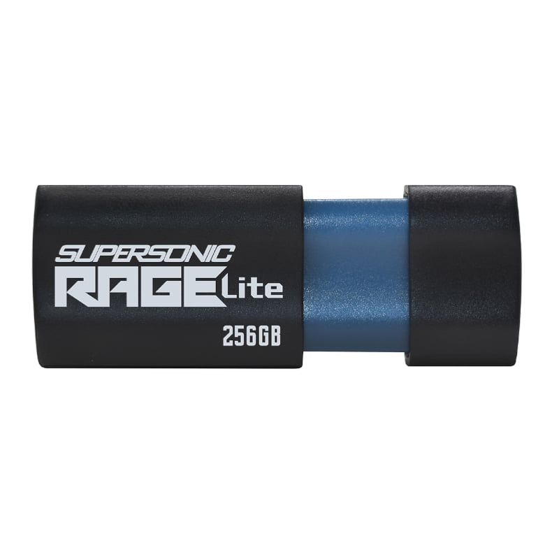 Patriot Rage Lite 256GB USB3.2 Flash Drive – Black
