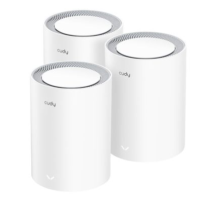 Cudy Dual Band WiFi 6 3000Mbps Multi-Gigabit Mesh 3-Pack | M3000 (3-Pack)