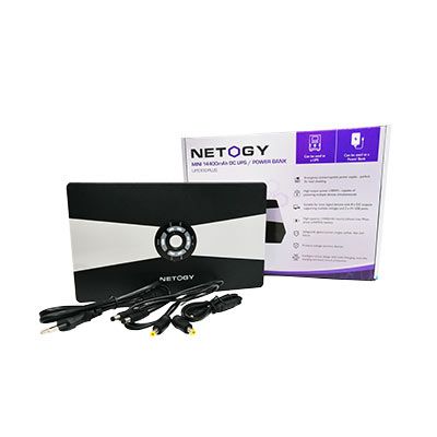 NETOGY Mini 14400mAh DC UPS for Fibre &amp; LTE Routers