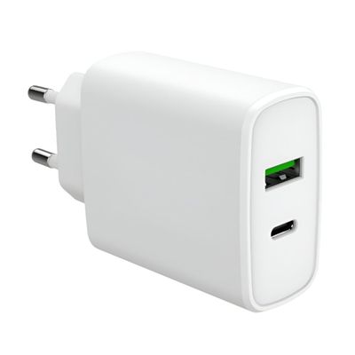 2 Pin 5V 3 Amp Charger 38W Type-C/QC 3 WH