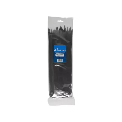 Black Cable Ties 300 x 4.8mm ( 50 in a Pack )