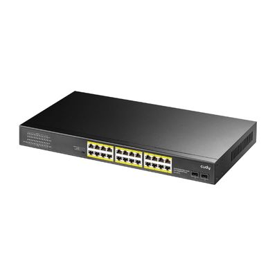 24-Port Gigabit 1000 Mbps PoE+ Unmanaged Switch