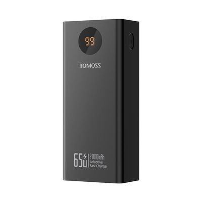 PEA27S Pro 27000mAh 65W Fast Charge Power Bank – Black