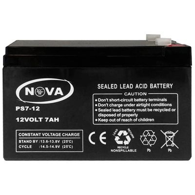 12V 7Ah Sealed Lead Acid Battery
