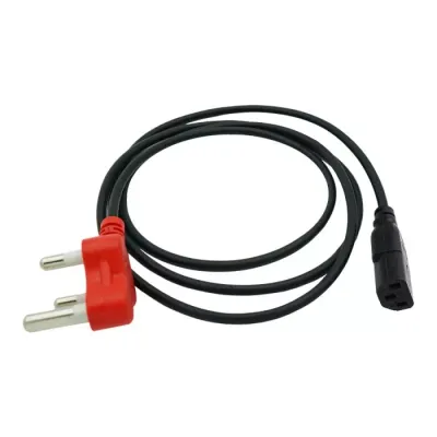 1.8m IEC Kettle Plug Power Cord With Dedicated Plug Top