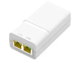 Gigabit 48V 15W PoE Adapter with No Cable