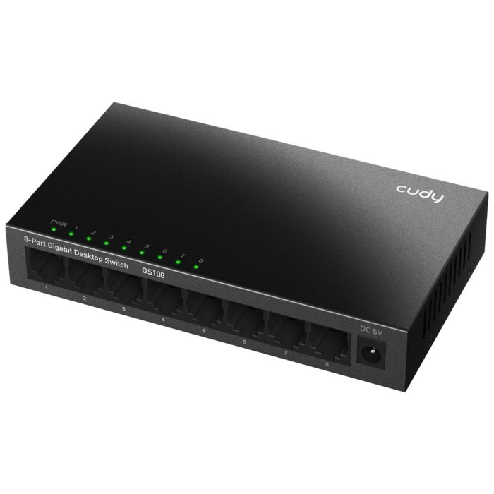 Cudy 8 Port Gigabit Desktop Switch - Metal