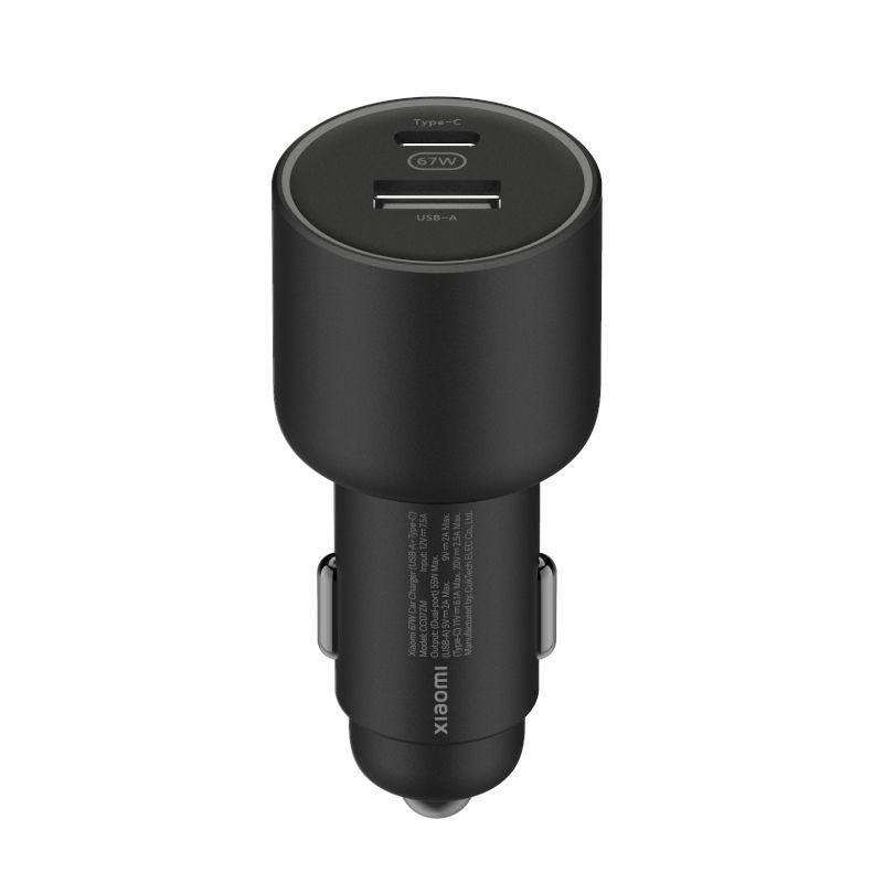 Strong Quality 67W Car Charger USB-A and Type-C