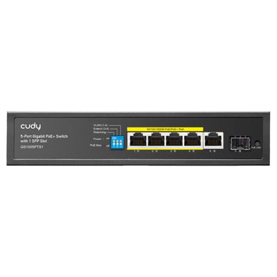 Cudy 5 Port Gigabit 4 Port PoE 120W Switch with 1SFP