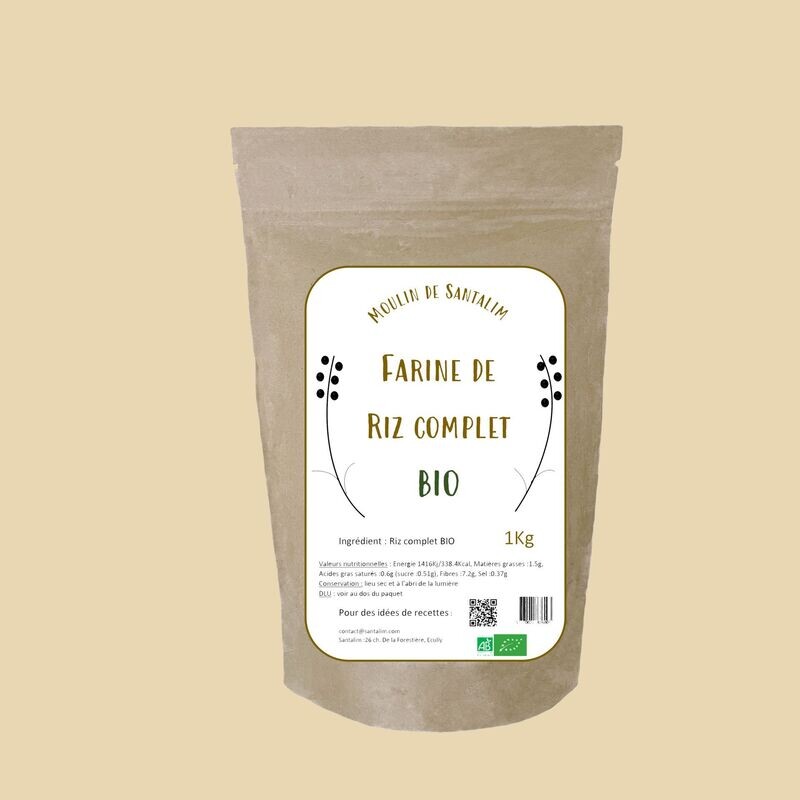 Farine de Riz Complet BIO