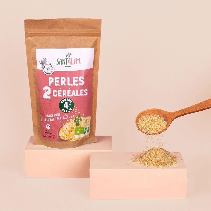 Perles 2 céréales BIO en 1 kg