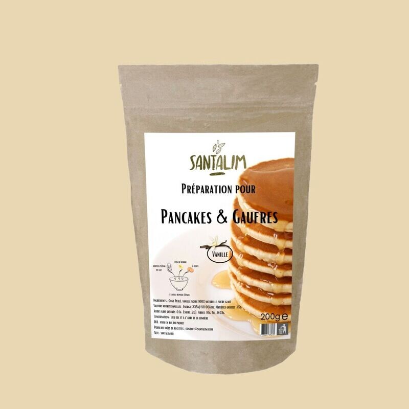 Préparation pour Pancakes & Gaufres Vanille
