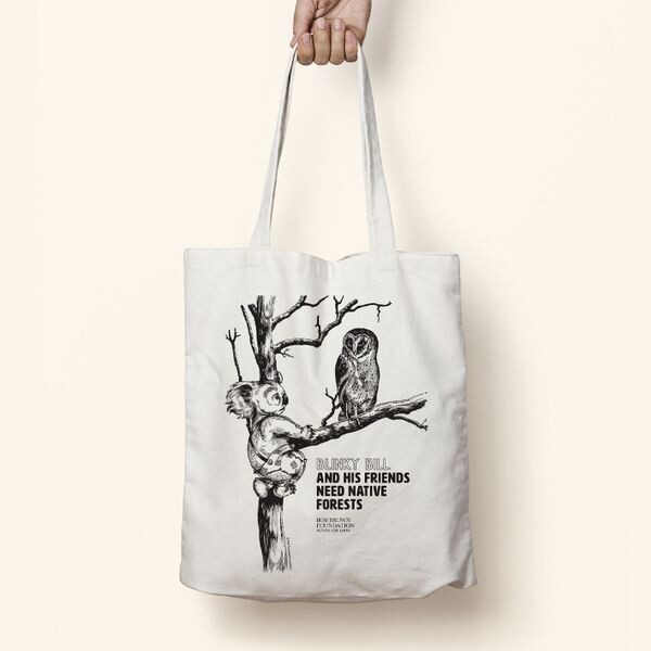 Tote bag: Blinky and his friends