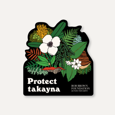 Protect takayna – Aliss Curtis sticker (Small)
