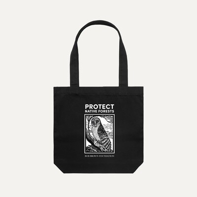 Protect Native Forests Tote Bag - Anne Conran Print