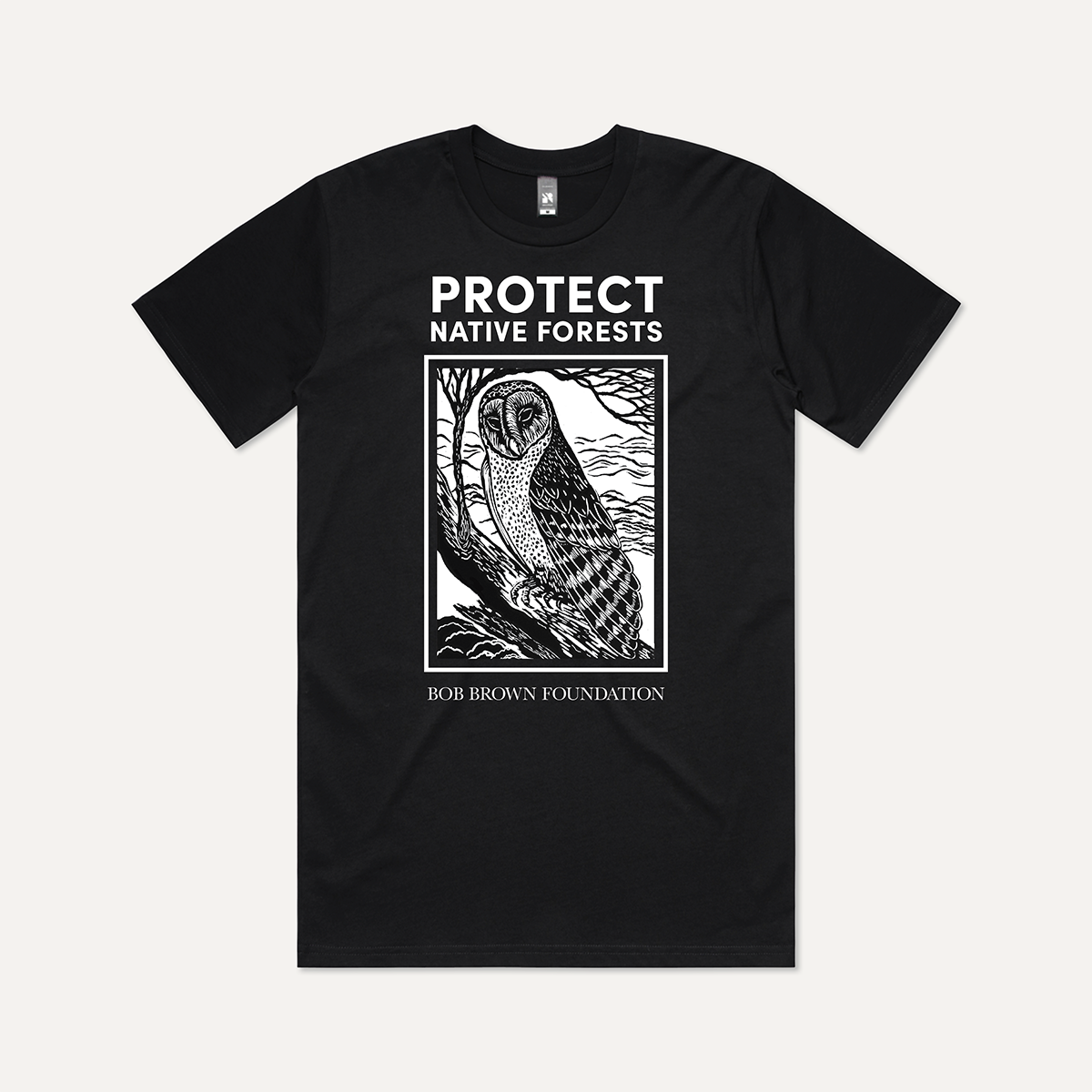 Protect Native Forests Unisex tee by Anne Conron