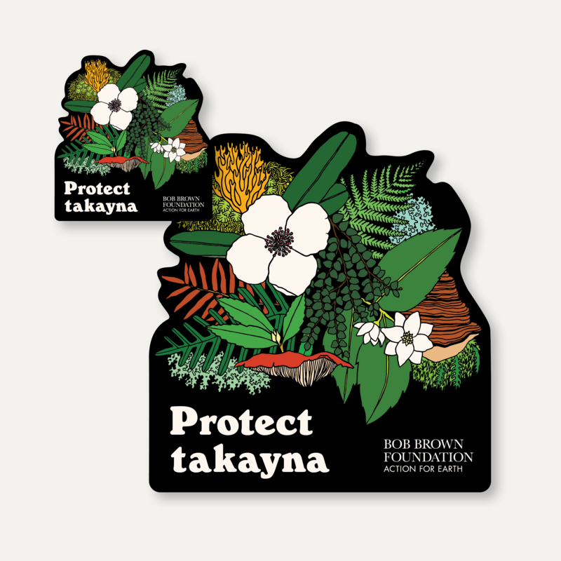 Protect Takayna – Aliss Curtis sticker set