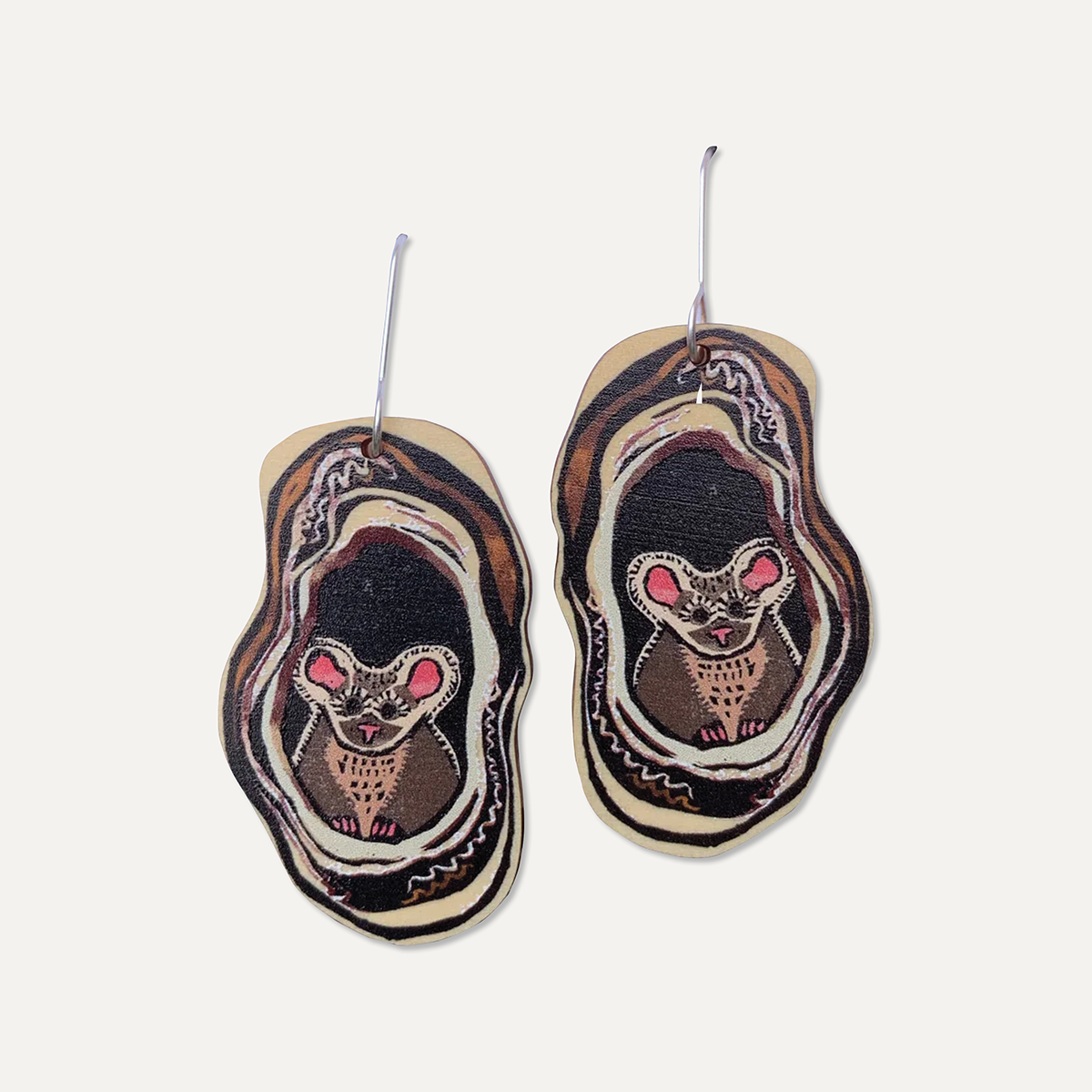 To The Trees Greater Glider earrings