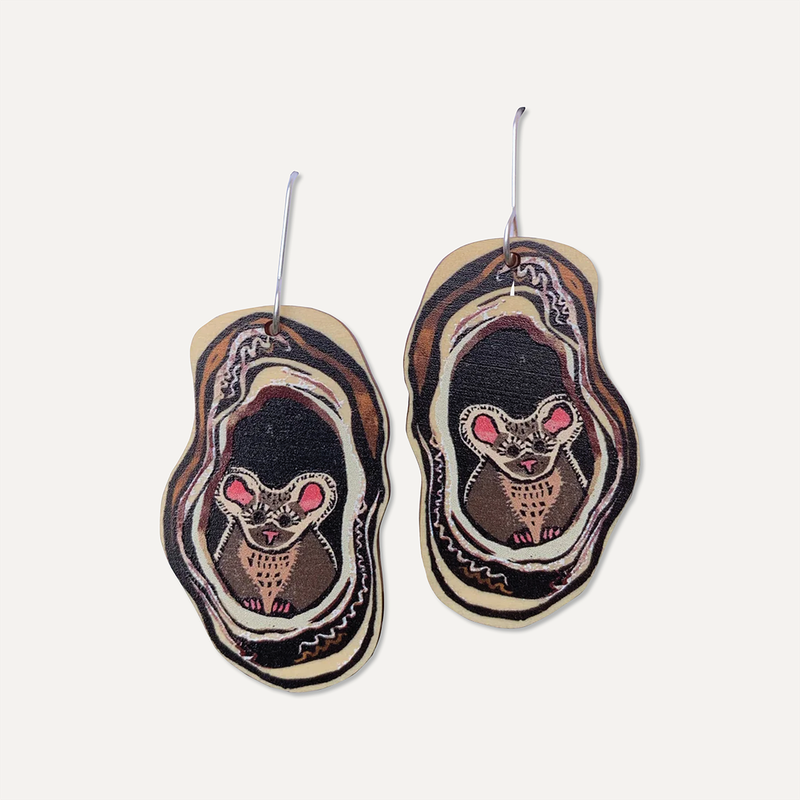 To The Trees Greater Glider earrings