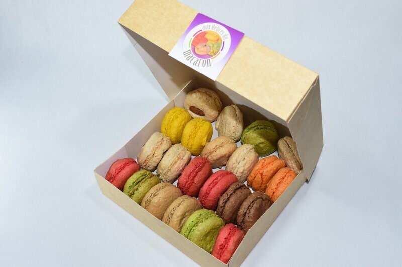 Boite 22 macarons