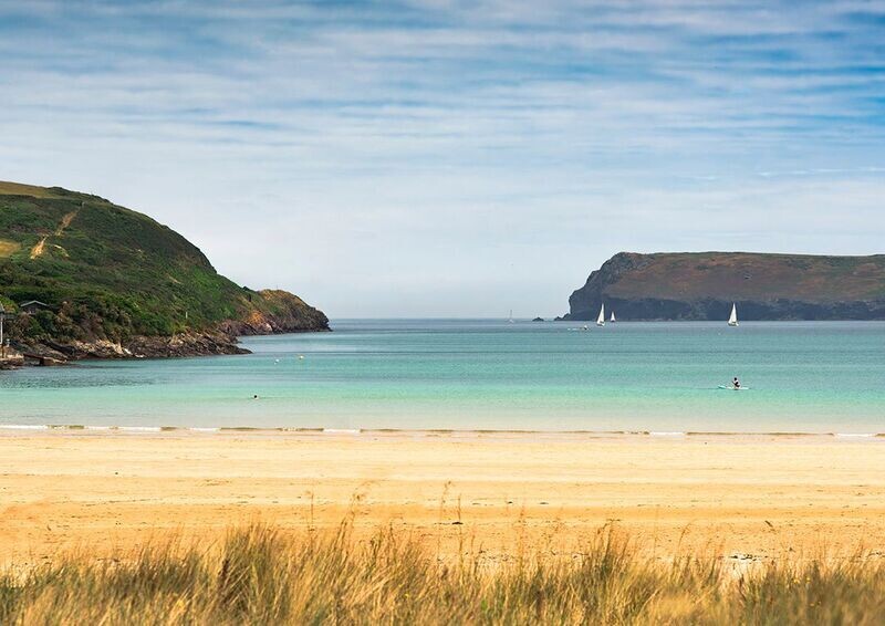 Tregirls Beach Morning