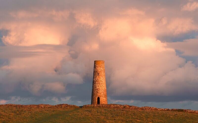 Cornish Dawn at Stepper Point Daymark