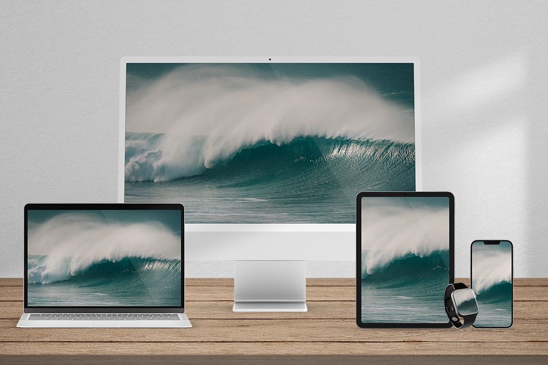 Cornish Wave Wallpaper