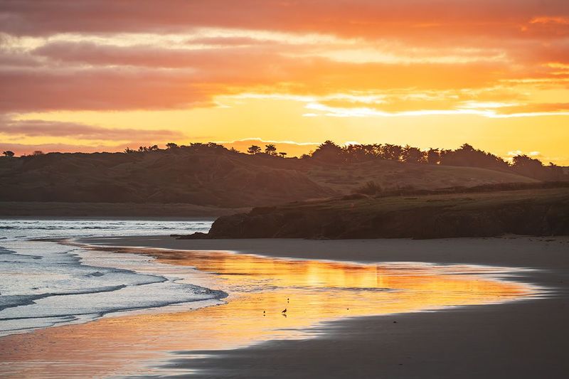 Sunrise Over Tregirls, Cornwall