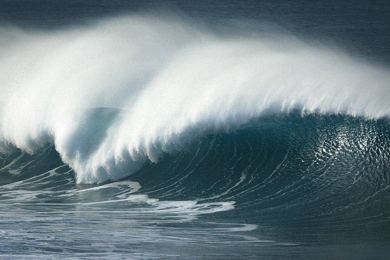 Large Winter Wave, Cornwall